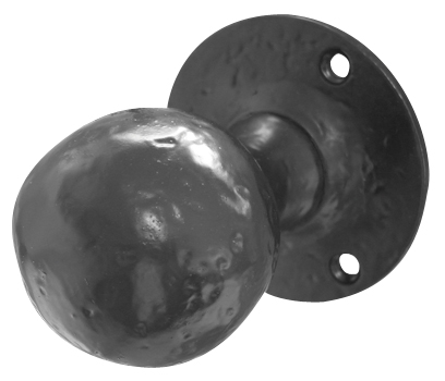 Black Antique Ball Mortice Knob
